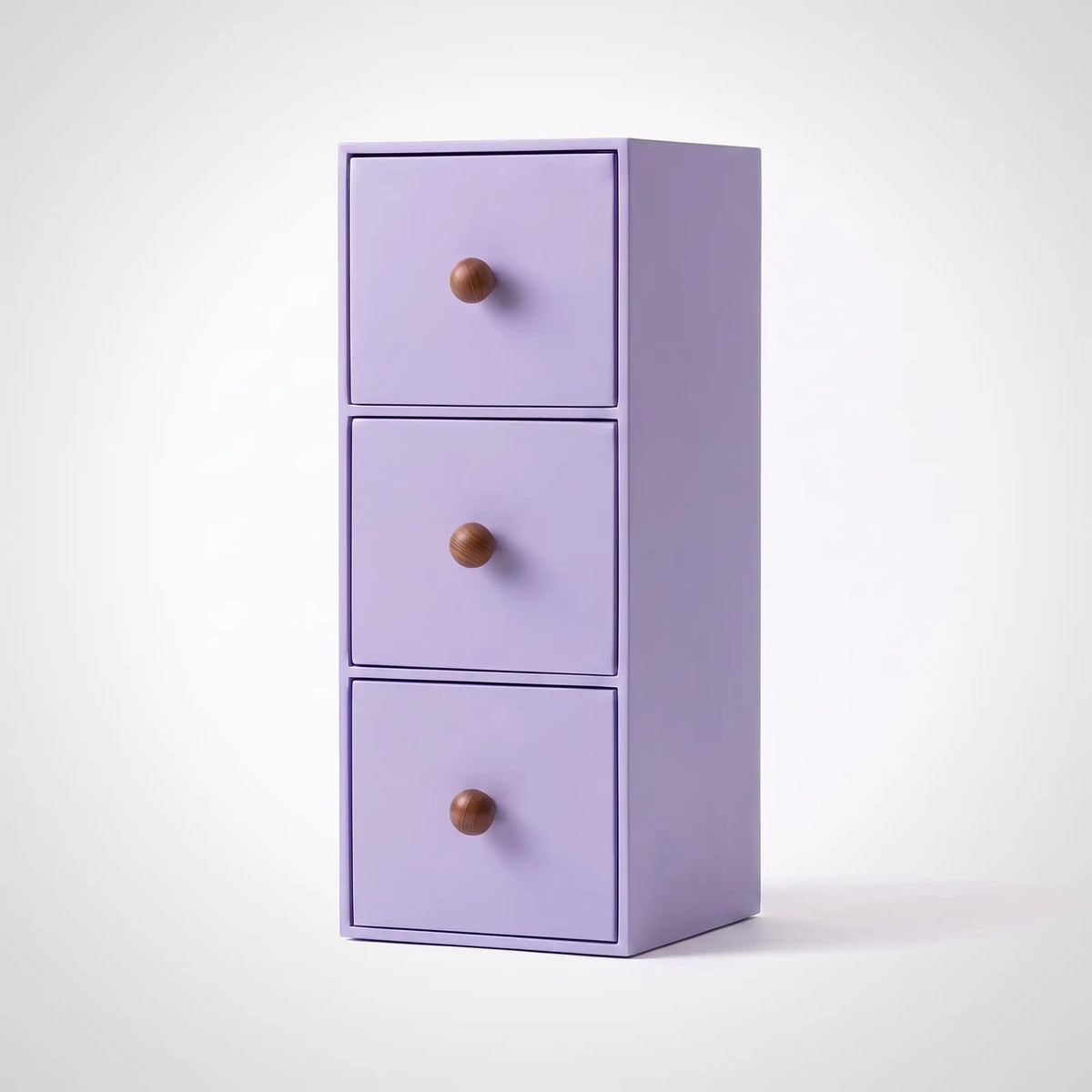 KKUSO NARROW BEDSIDE TABLE - SHIN LAVENDER MIST