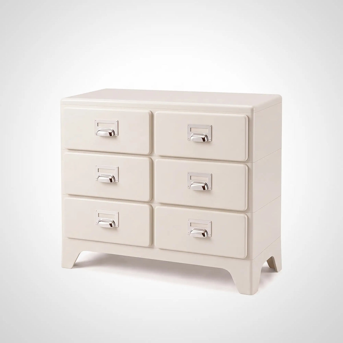 KKUSO ABS 6-DRAWER CABINET - MILO TWINS ALMOND MILK
