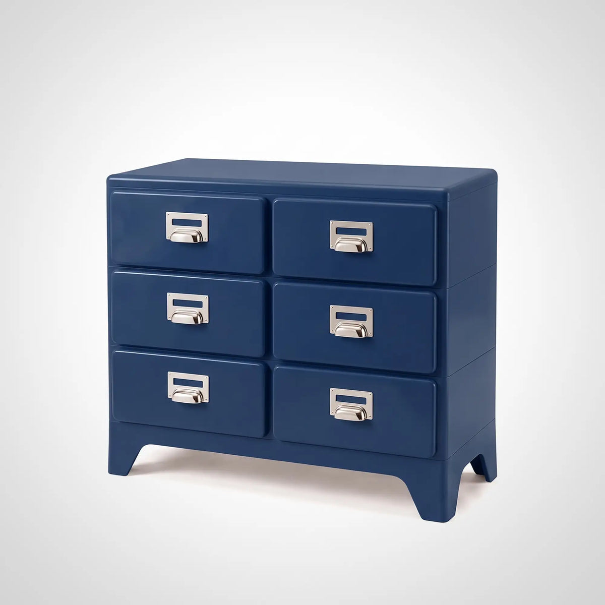 KKUSO ABS 6-DRAWER CABINET - MILO TWINS DUSTY BLUE