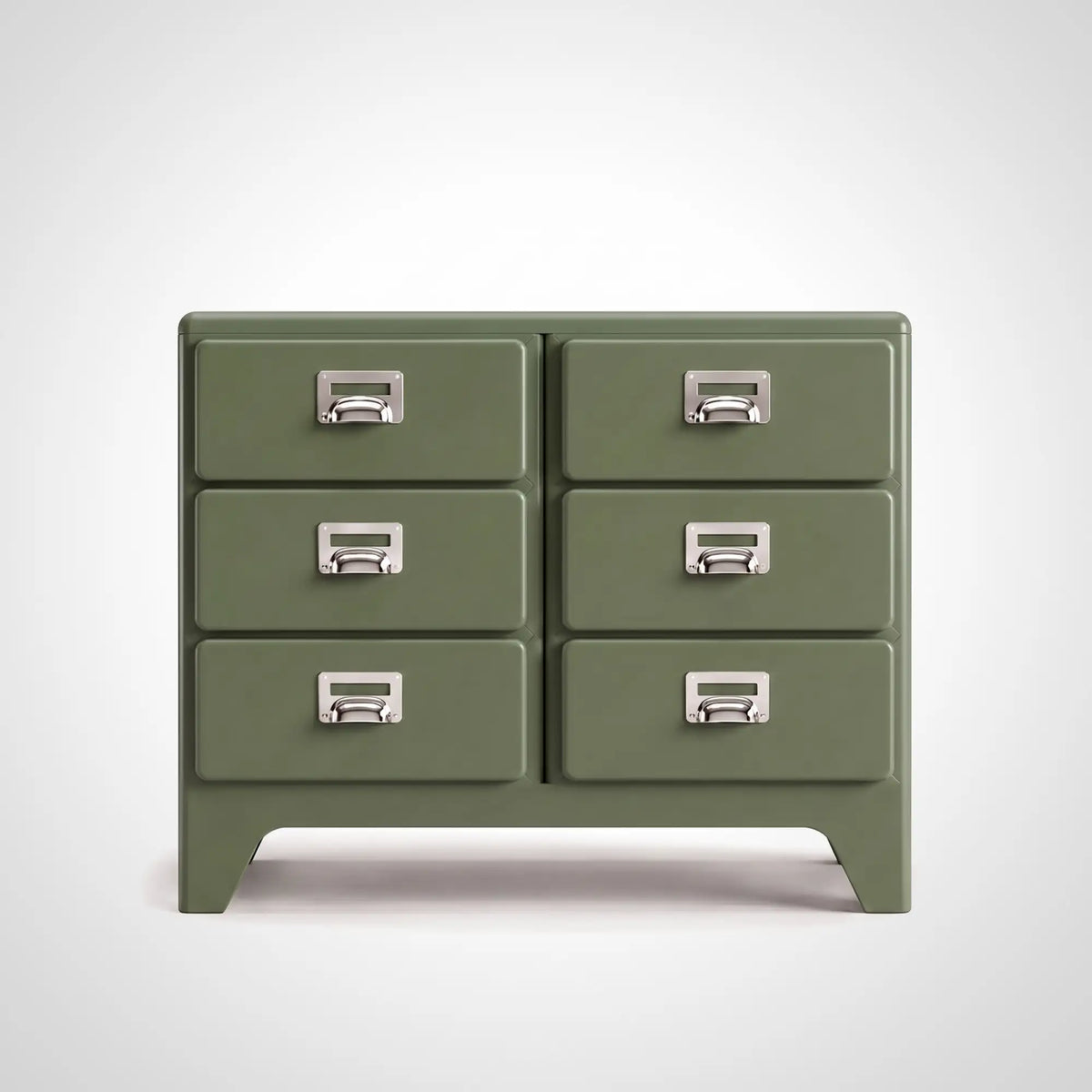 KKUSO ABS 6-DRAWER CABINET - MILO TWINS DEEP EMERALD