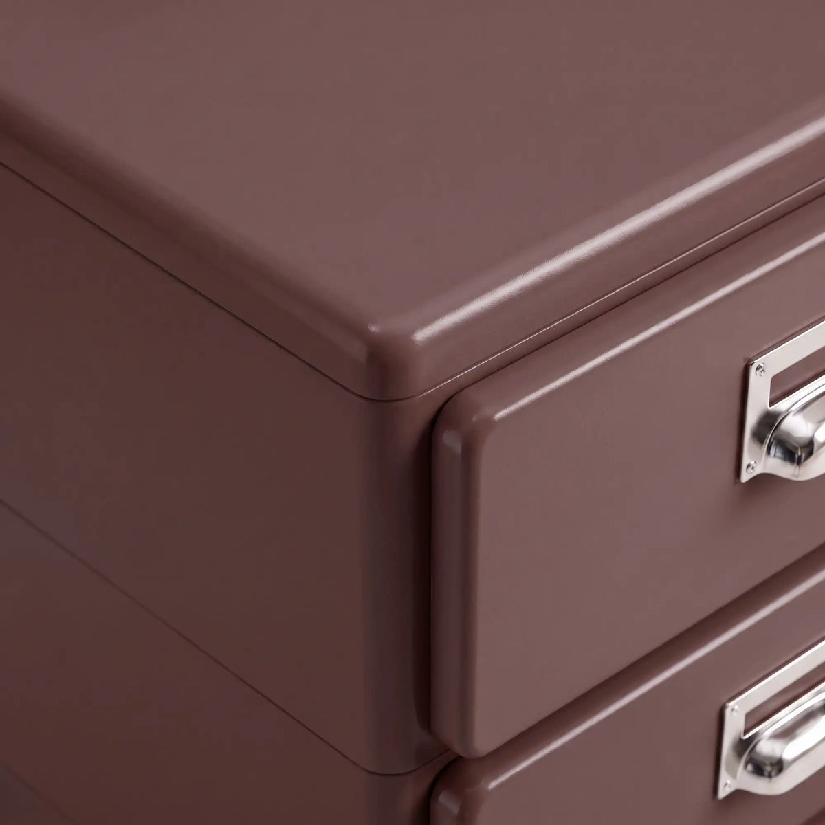KKUSO ABS 6-DRAWER CABINET - MILO TWINS MAROON RED