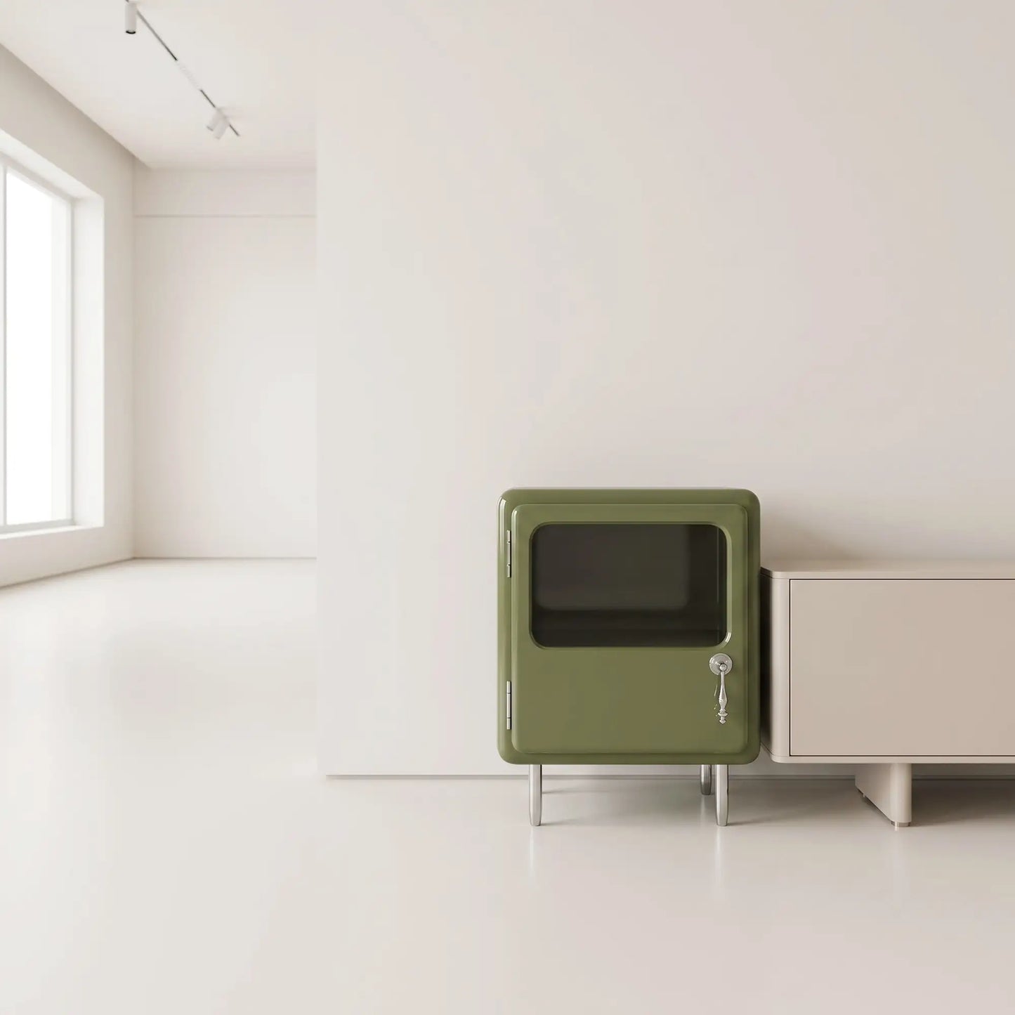 KKUSO WOODEN BEDSIDE TABLE - VELA