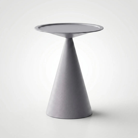 KKUSO METAL SIDE TABLE - IKE SOFT GREY