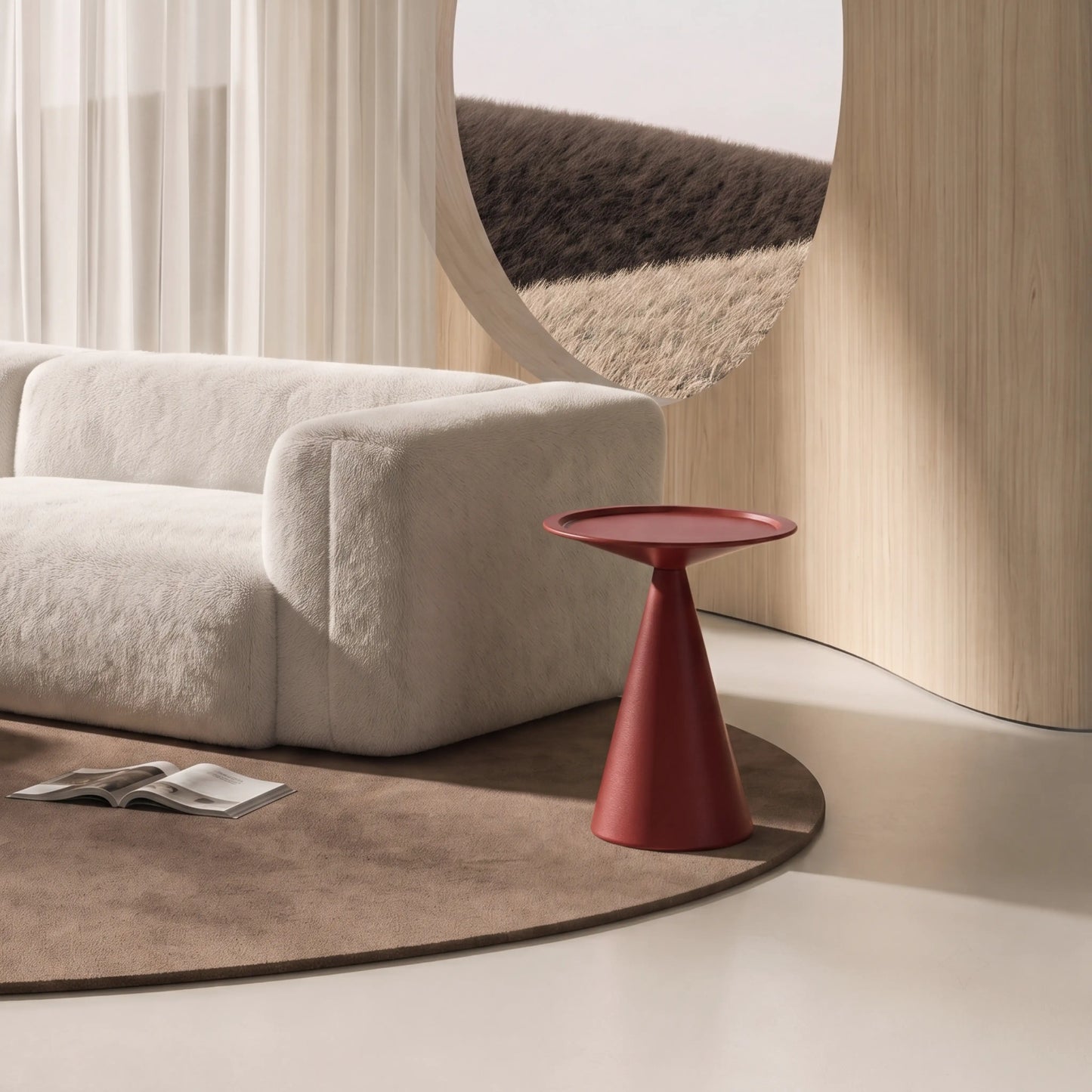 KKUSO METAL SIDE TABLE - IKE