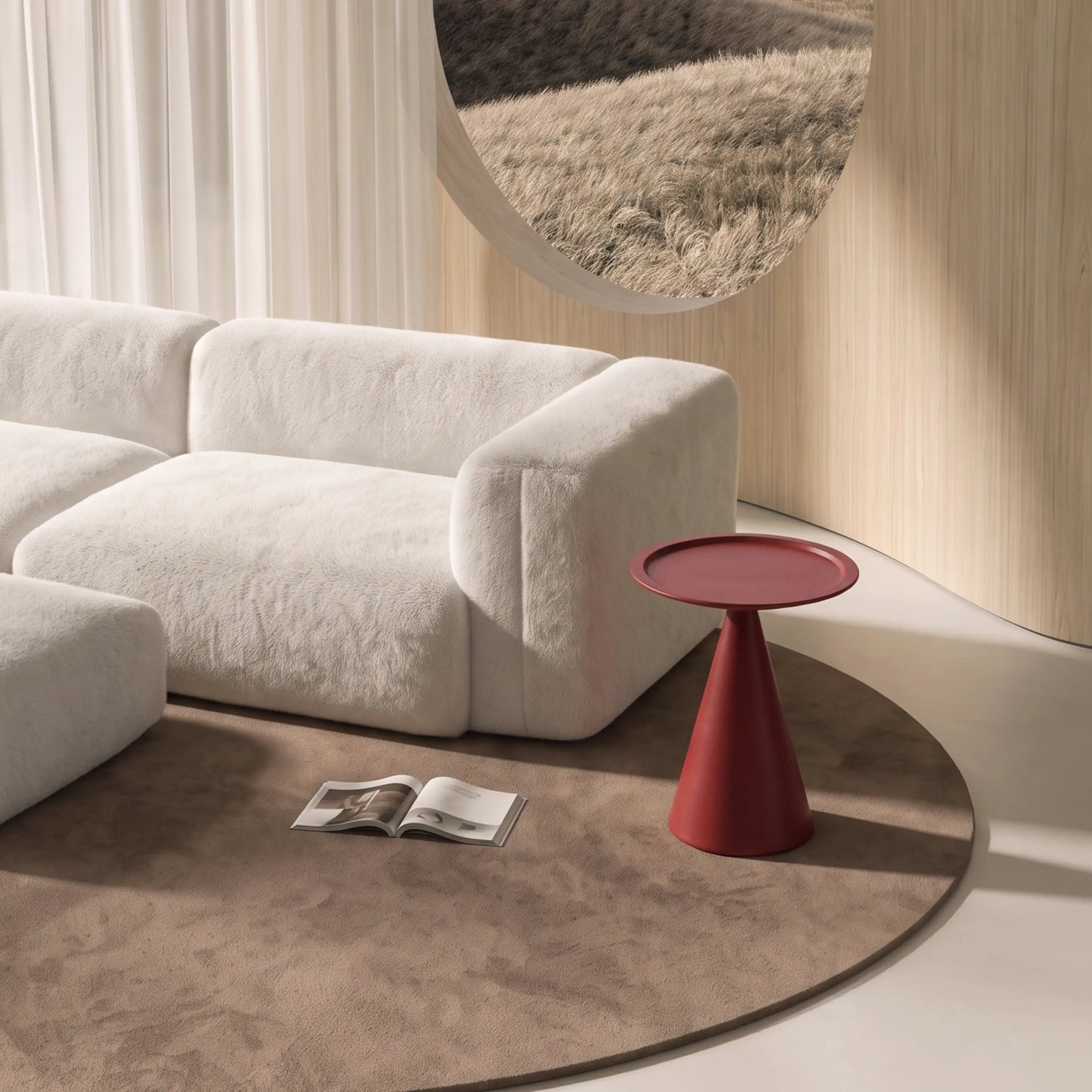 KKUSO METAL SIDE TABLE - IKE