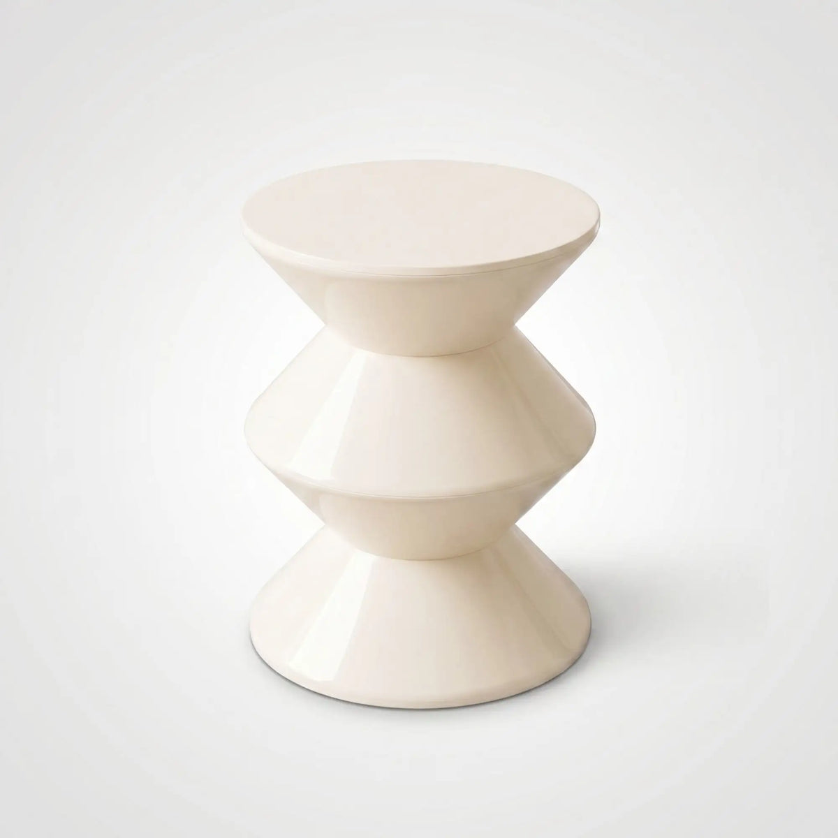 KKUSO ABS SIDE TABLE - BONGO ALMOND MILK