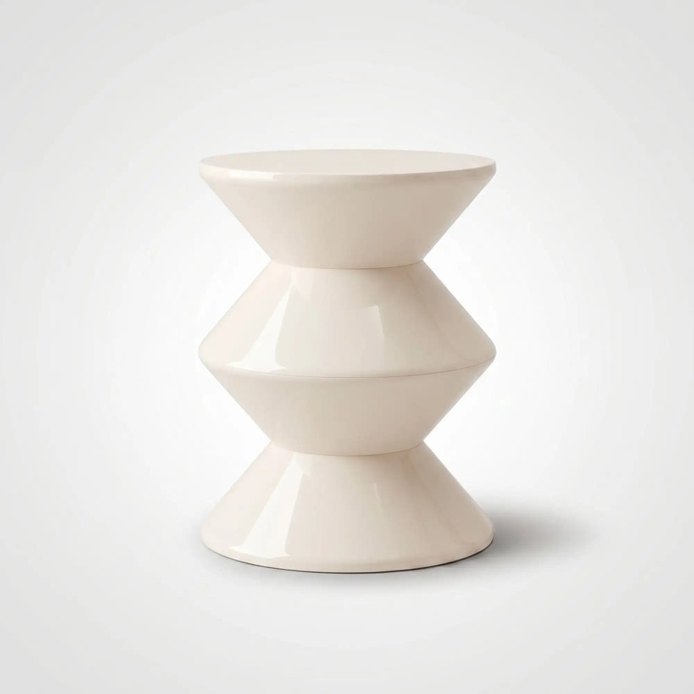 KKUSO ABS SIDE TABLE - BONGO ALMOND MILK