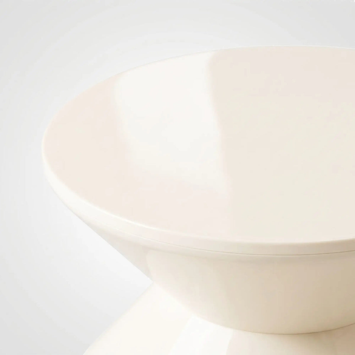 KKUSO ABS SIDE TABLE - BONGO ALMOND MILK