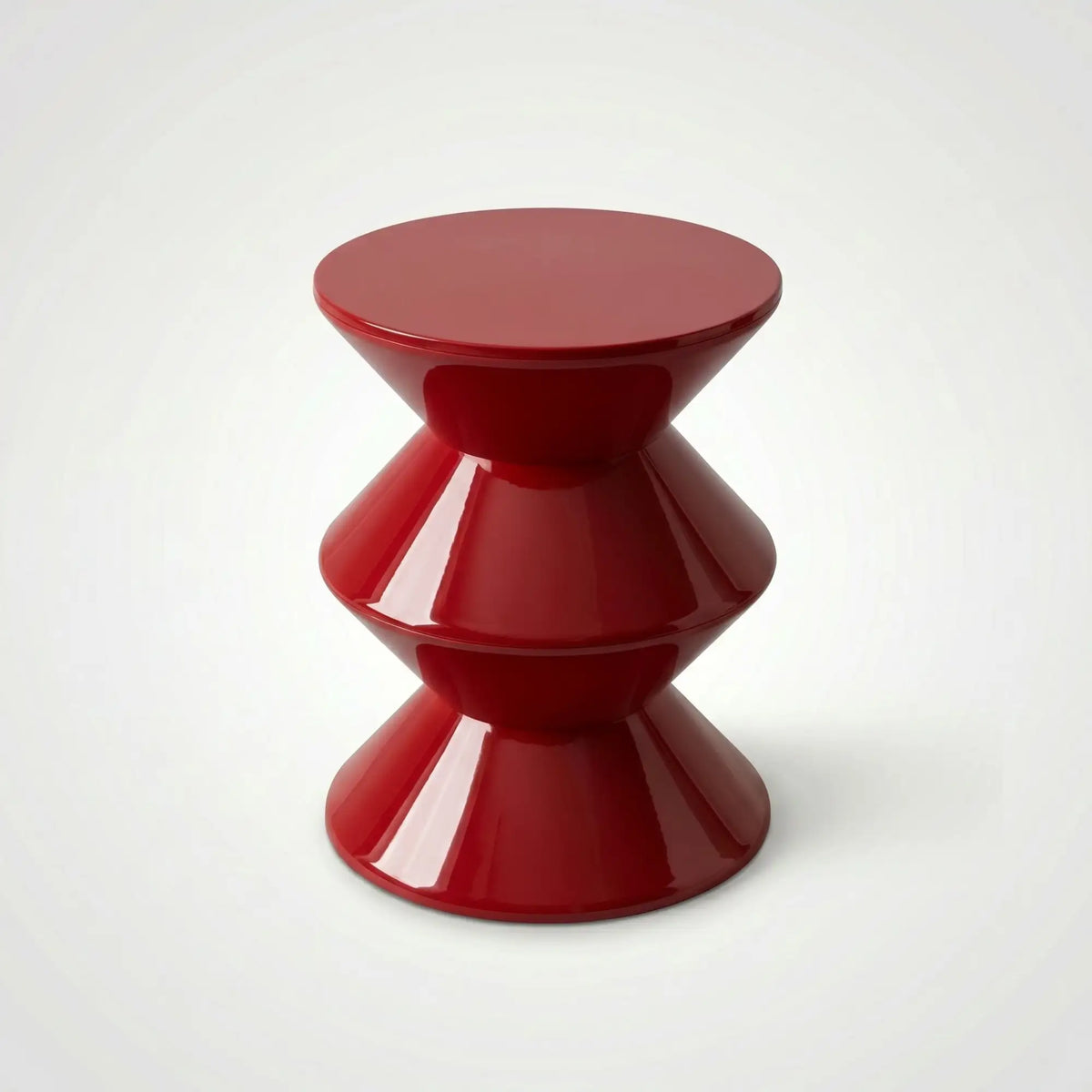 KKUSO ABS SIDE TABLE - BONGO BRIGHT RED