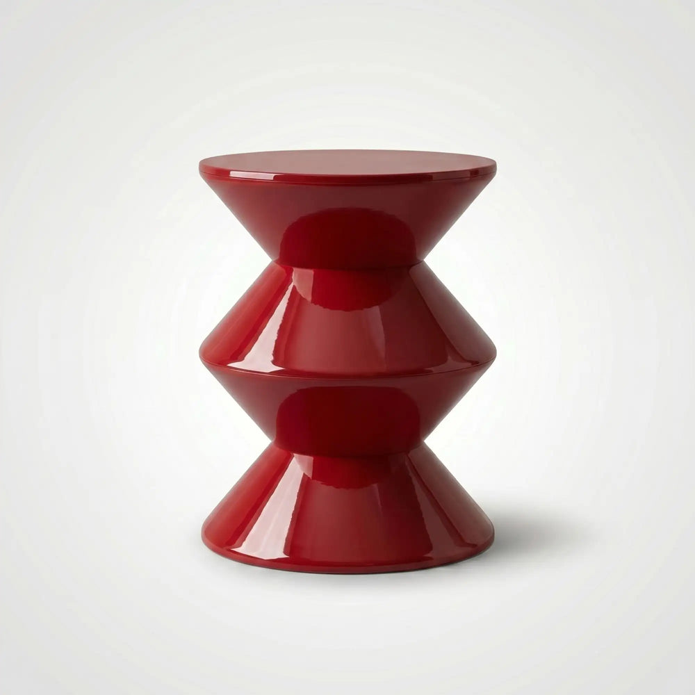 KKUSO ABS SIDE TABLE - BONGO BRIGHT RED