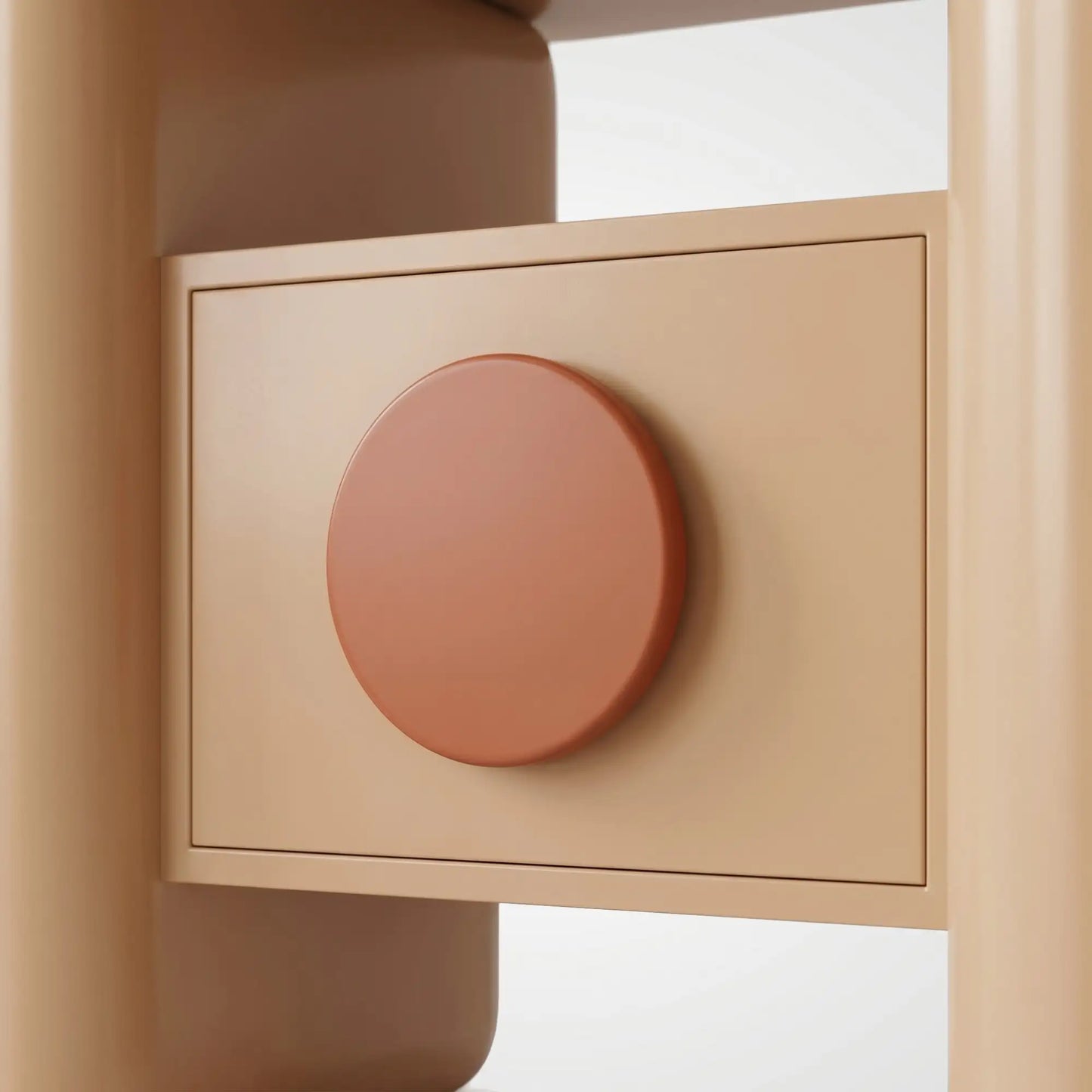 KKUSO WOODEN BEDSIDE TABLE - SUNNY