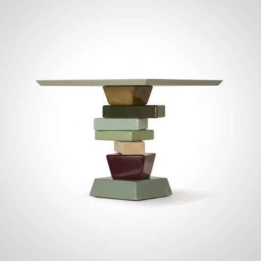 KKUSO CONSOLE TABLE - SUGAR CUBE LIGHT GREEN