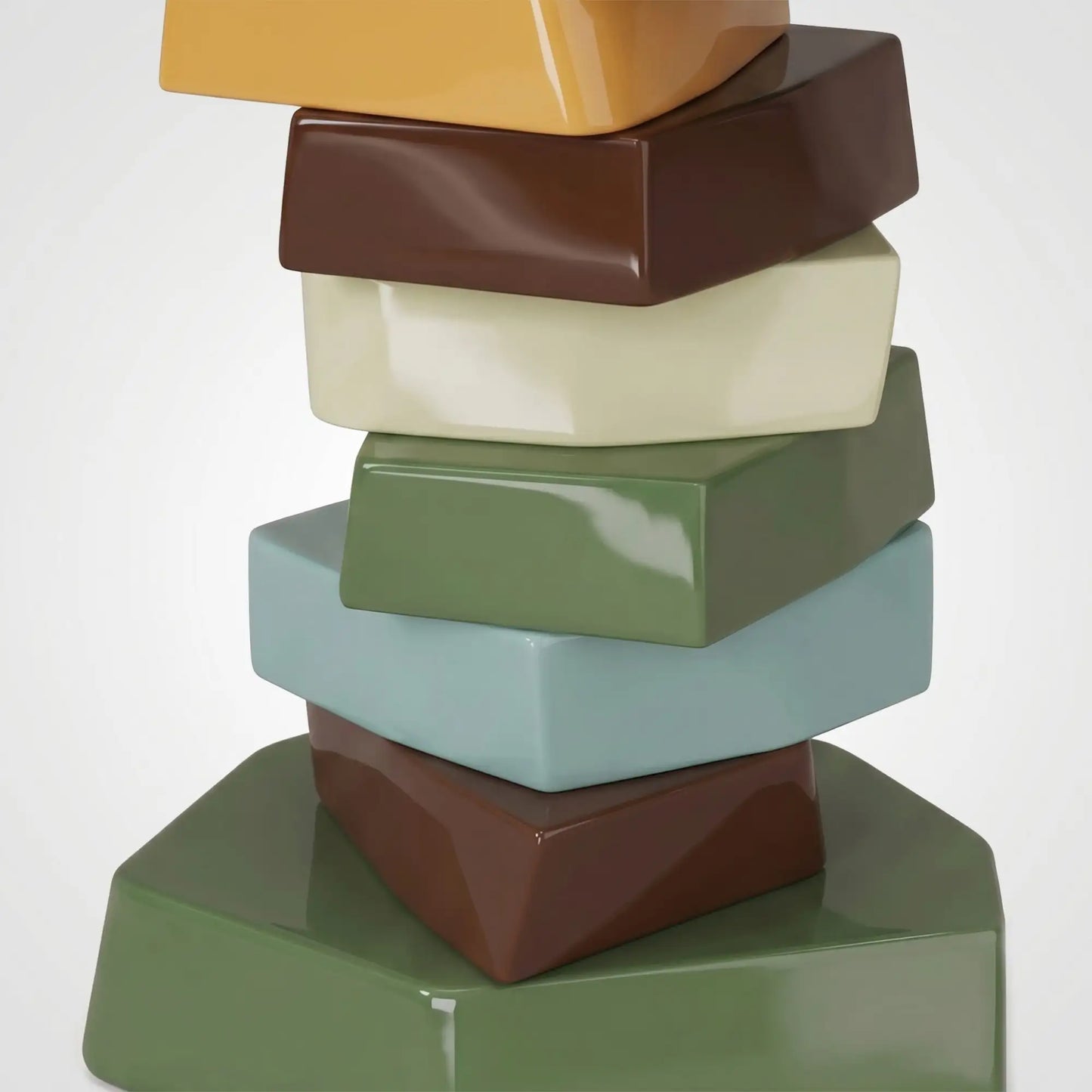 KKUSO SIDE TABLE - CHOCO CUBE
