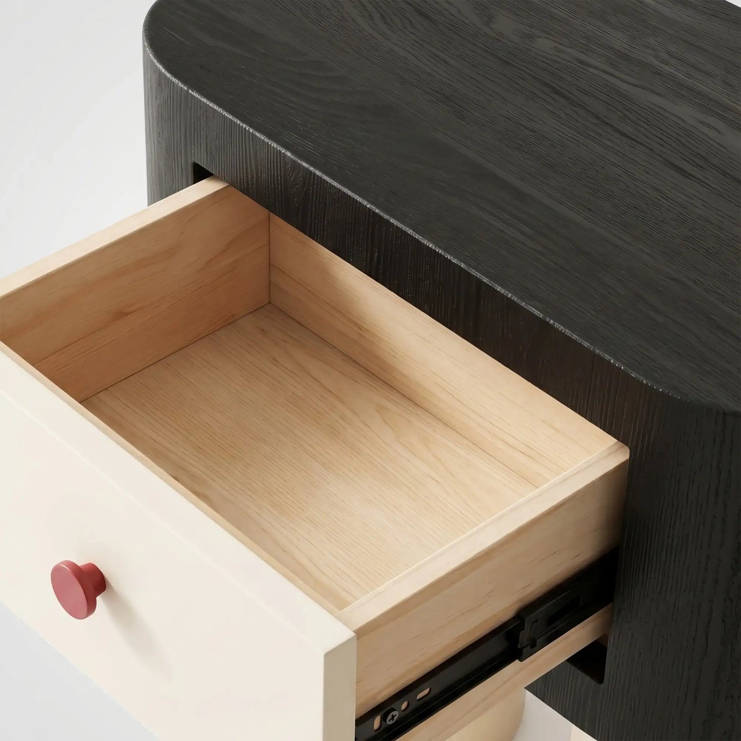 KKUSO WOODEN BEDSIDE TABLE - ROBO