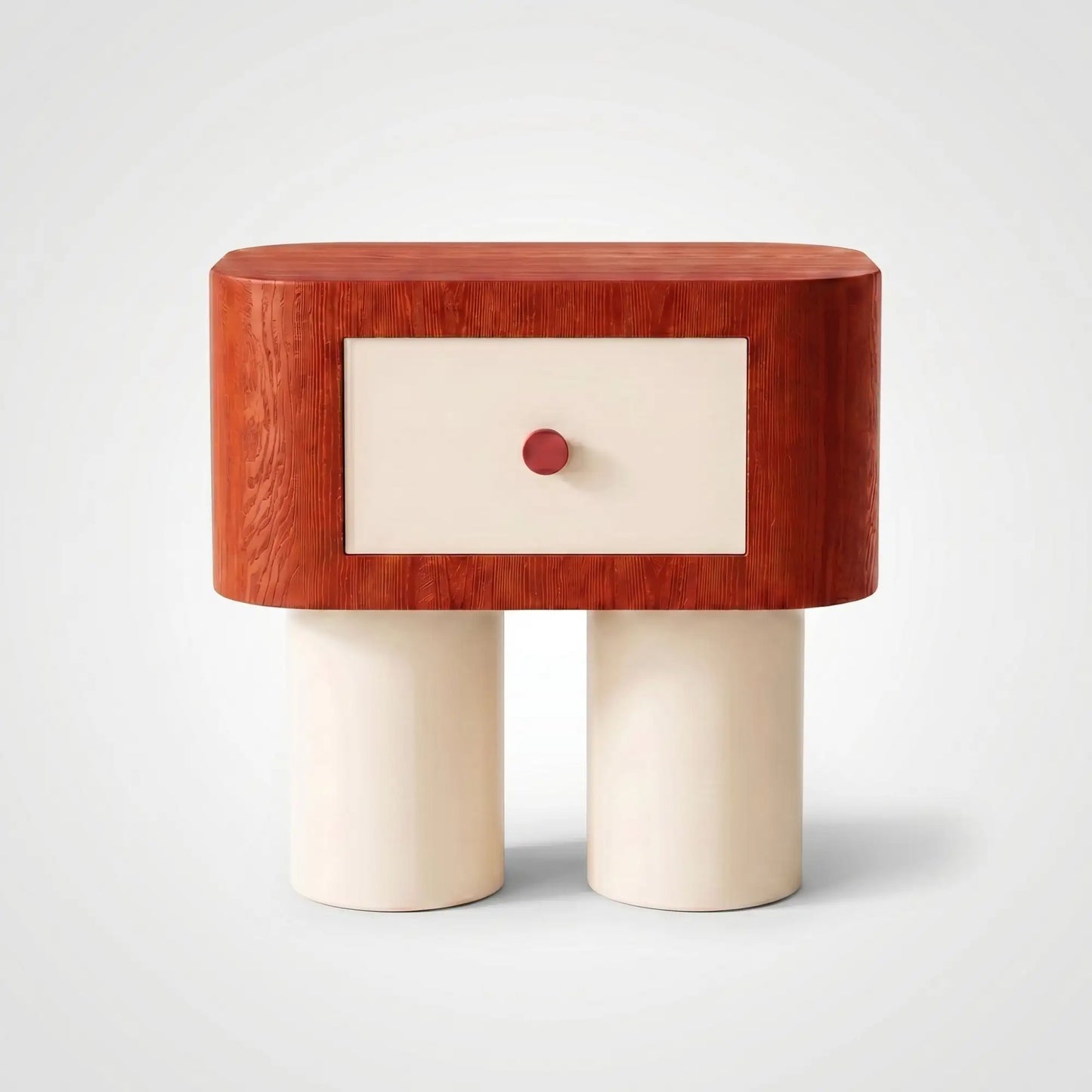 KKUSO WOODEN BEDSIDE TABLE - ROBO