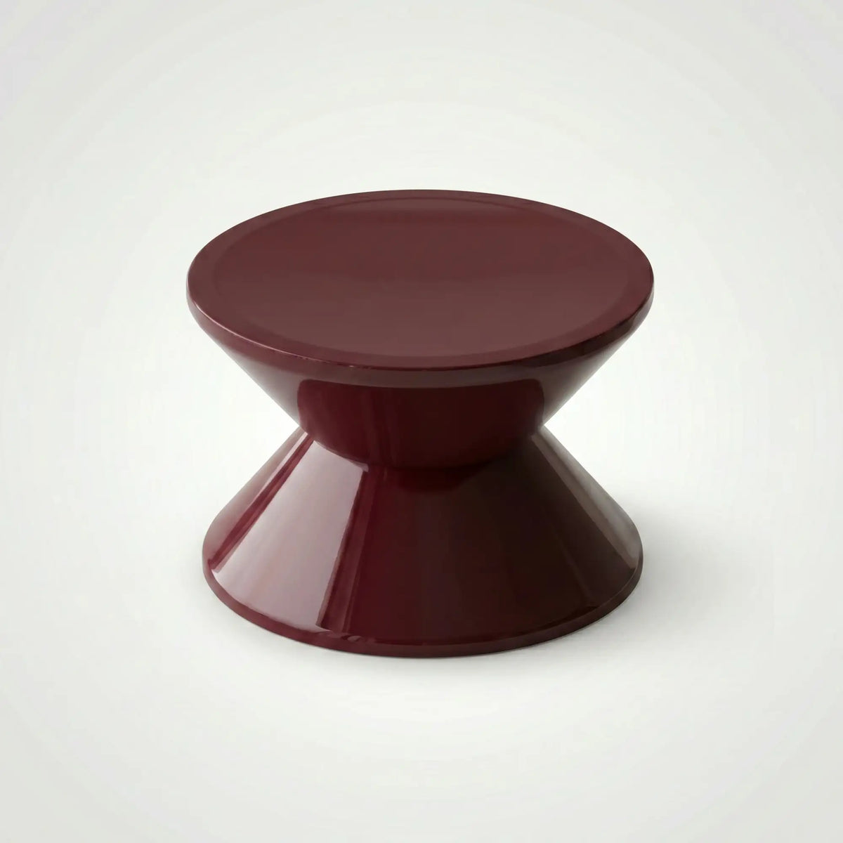 KKUSO ABS SIDE TABLE - BONGO MINI MAROON RED