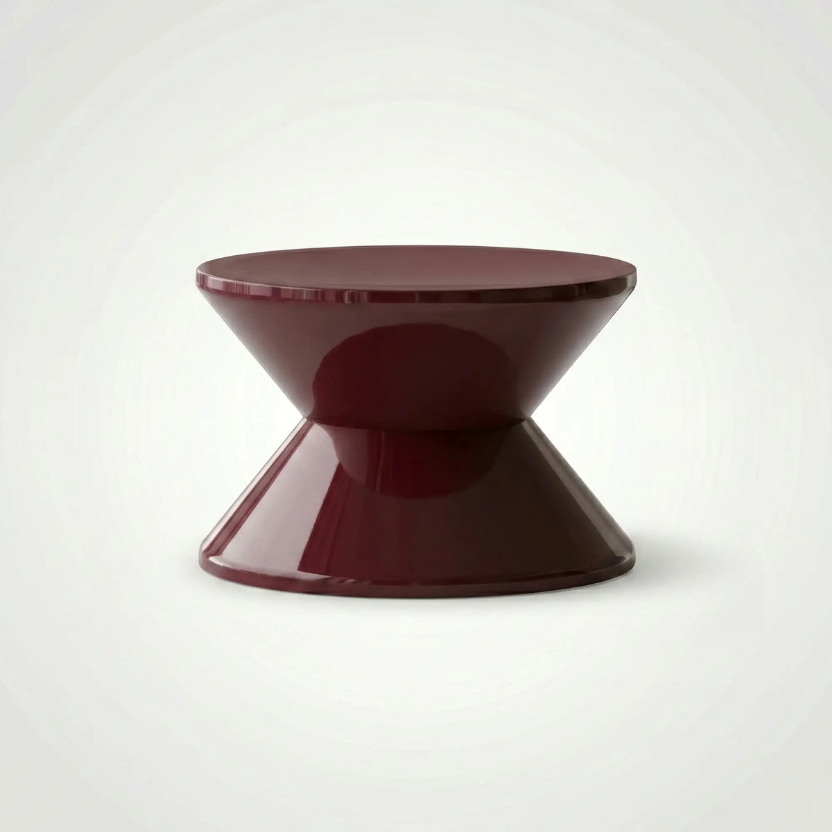 KKUSO ABS SIDE TABLE - BONGO MINI MAROON RED