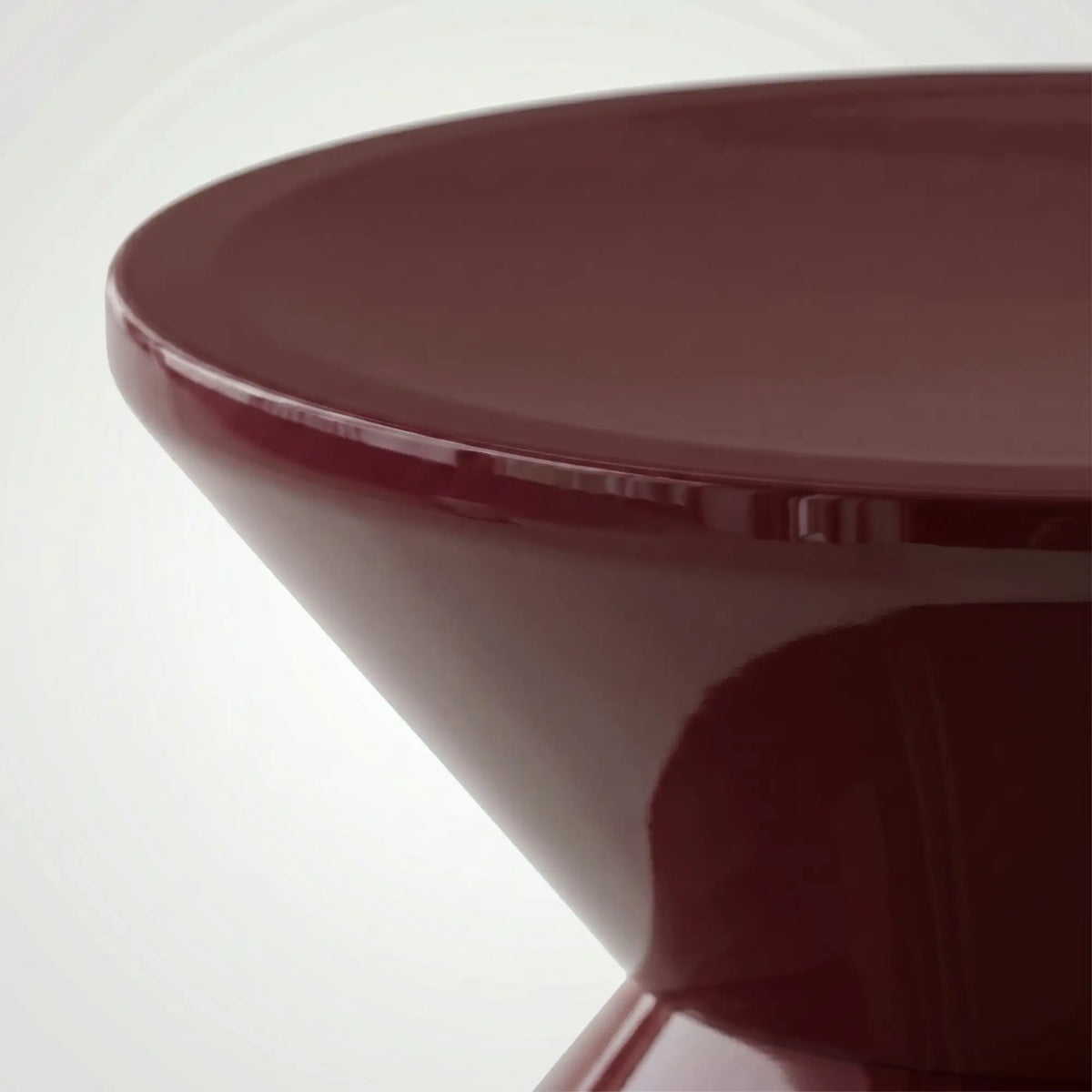 KKUSO ABS SIDE TABLE - BONGO MINI MAROON RED