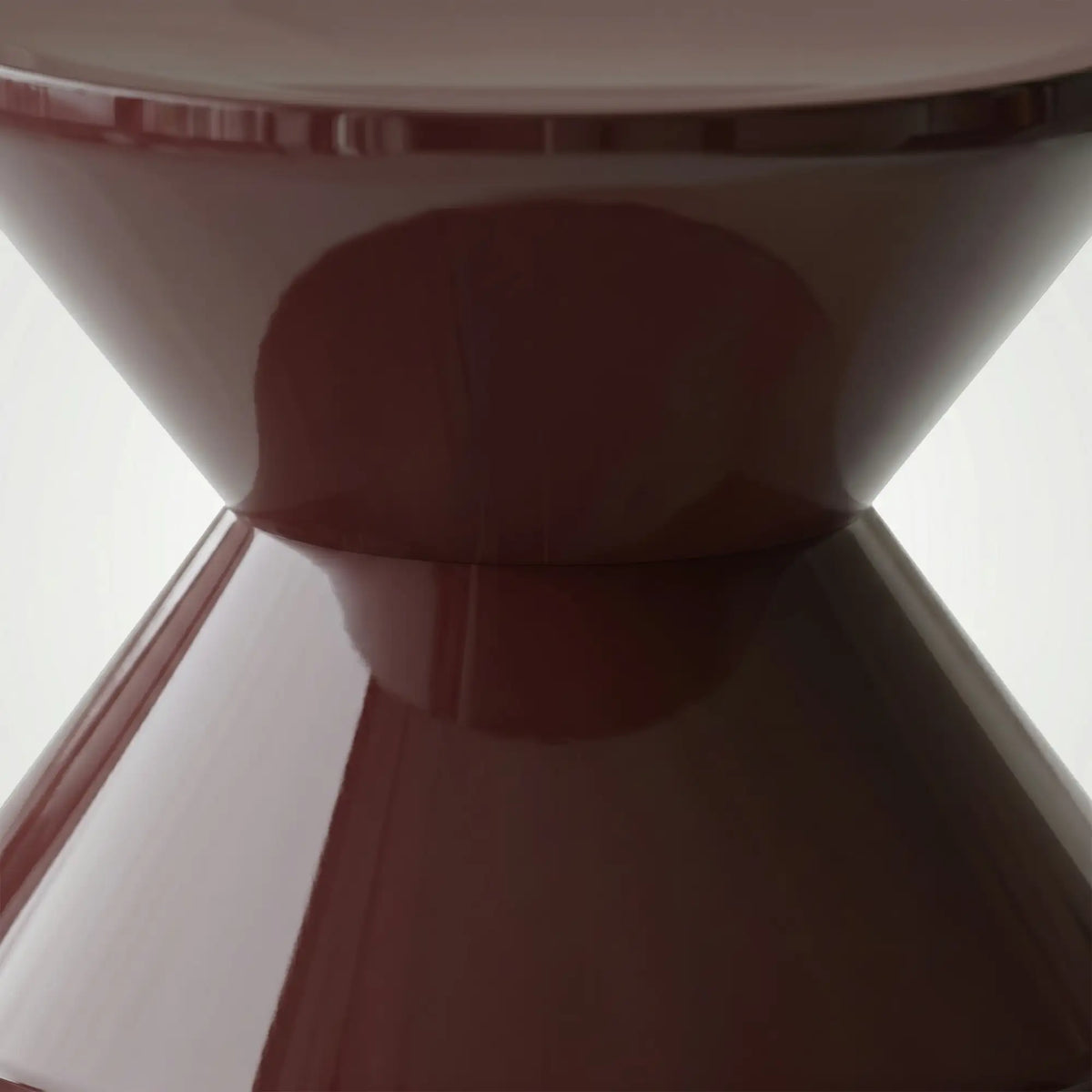 KKUSO ABS SIDE TABLE - BONGO MINI MAROON RED