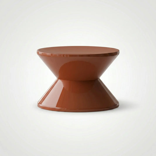 KKUSO ABS SIDE TABLE - BONGO MINI AMBER BROWN