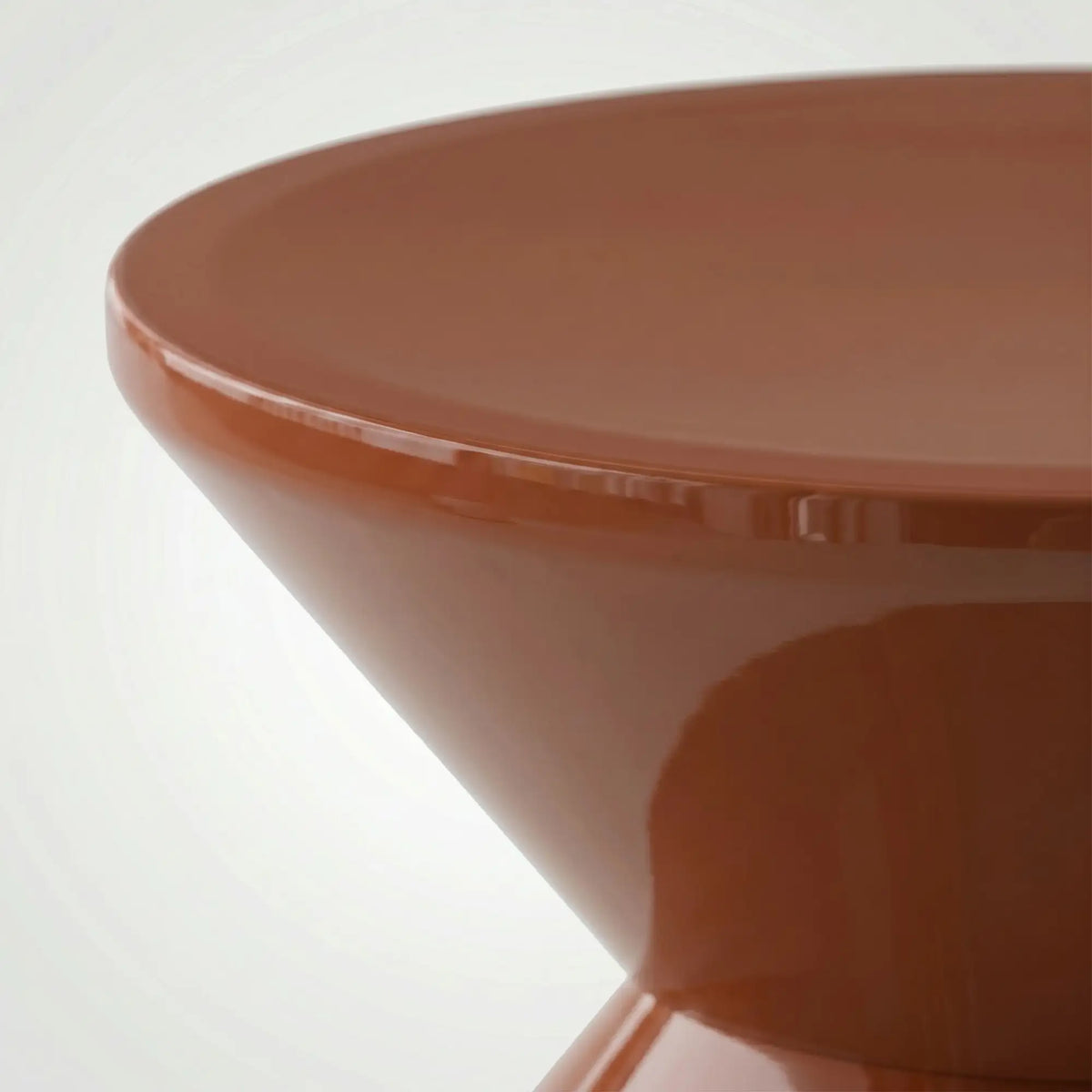 KKUSO ABS SIDE TABLE - BONGO MINI AMBER BROWN