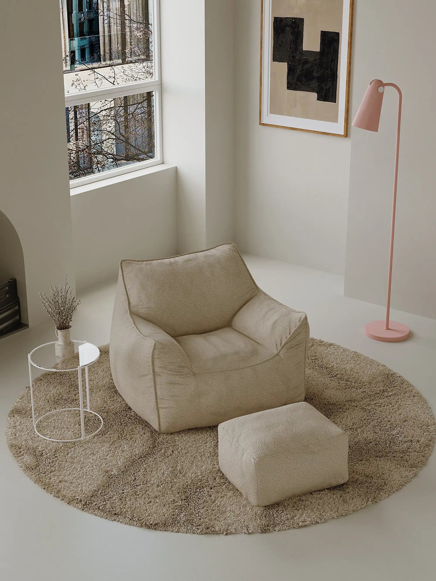 DODO LOUNGE CHAIR - BOUCLE KKUSO.HOME