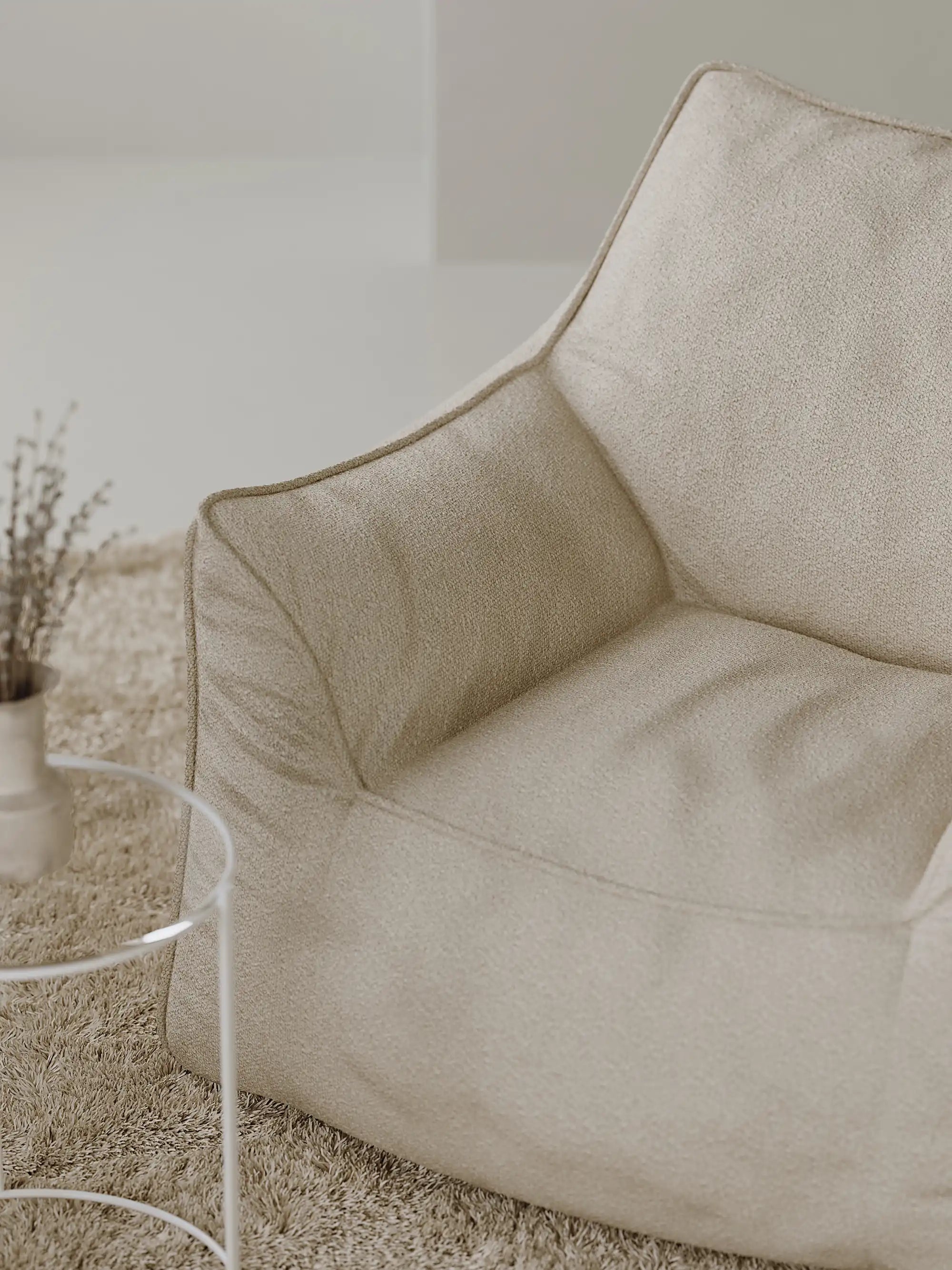 DODO LOUNGE CHAIR - BOUCLE KKUSO.HOME