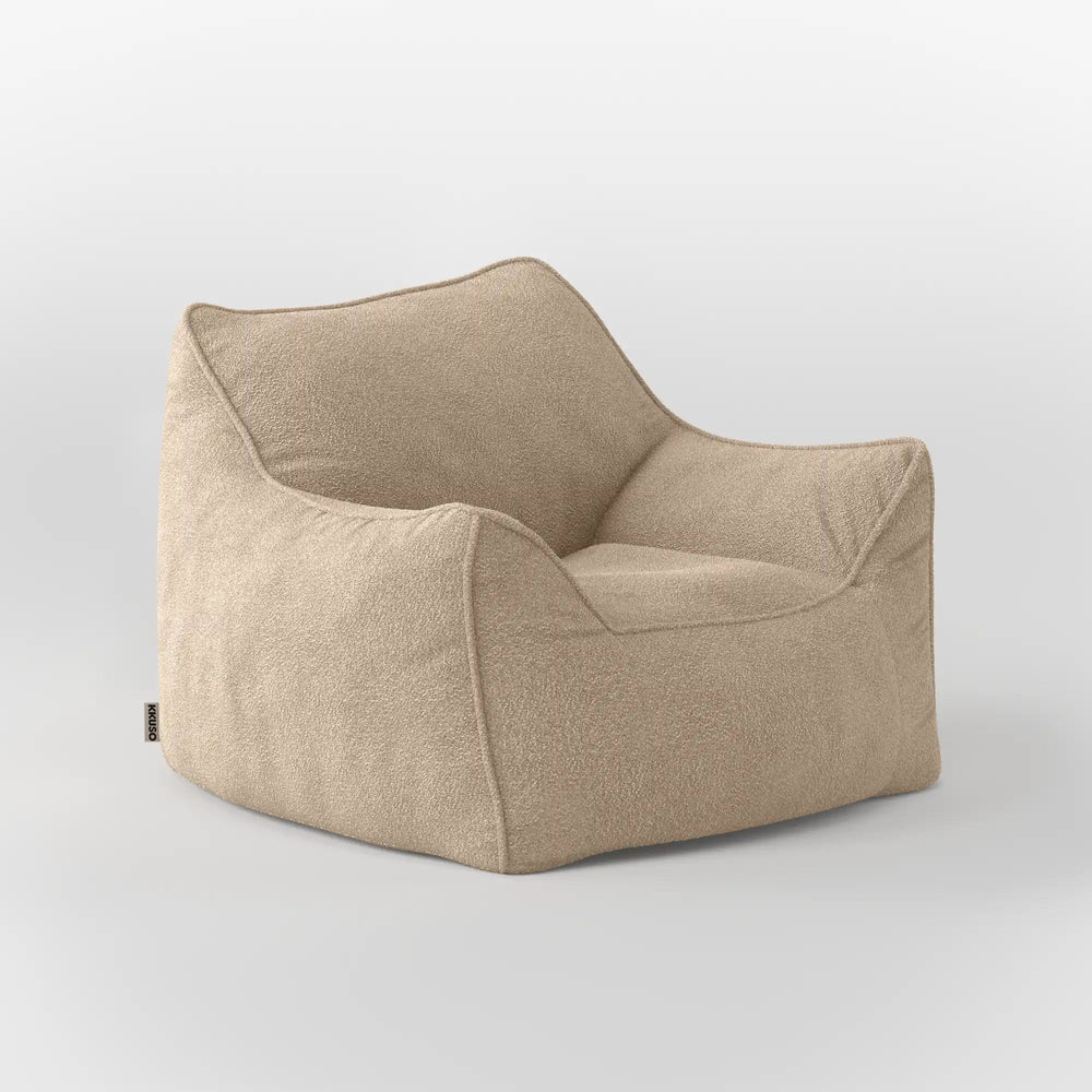DODO LOUNGE CHAIR - TEDDY FLEECE KKUSO.HOME