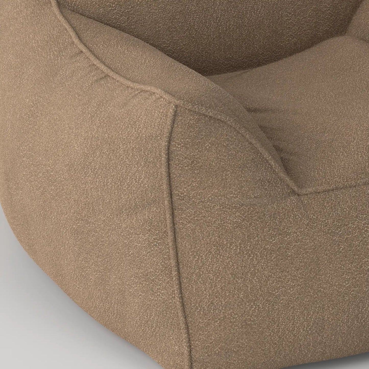 DODO LOUNGE CHAIR - TEDDY FLEECE KKUSO.HOME
