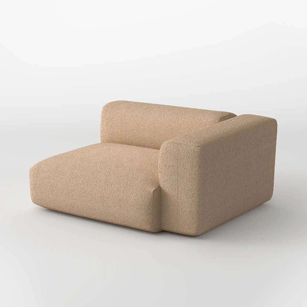 MOMO MODULAR SOFA CORNER LEFT - BOUCLE KKUSO
