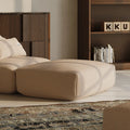 MOMO OTTOMAN - BOUCLE CAMEL