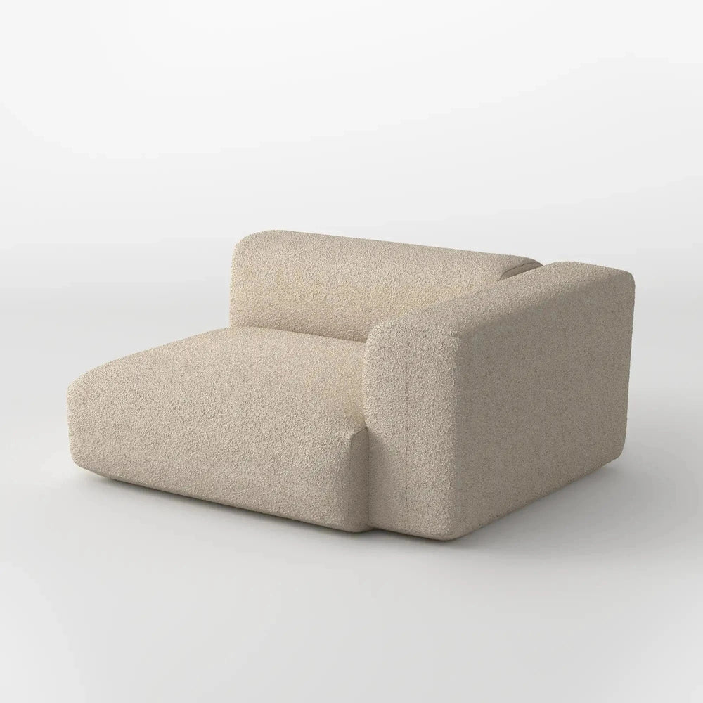 MOMO MODULAR SOFA CORNER LEFT - BOUCLE KKUSO
