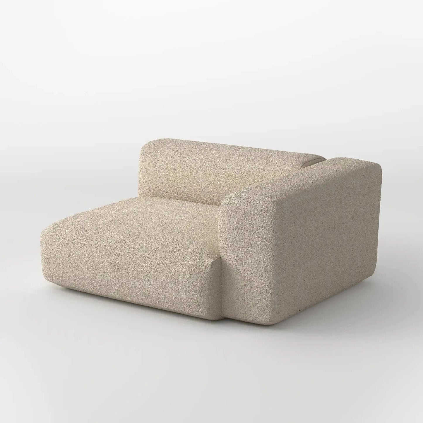 MOMO MODULAR SOFA CORNER LEFT - BOUCLE KKUSO