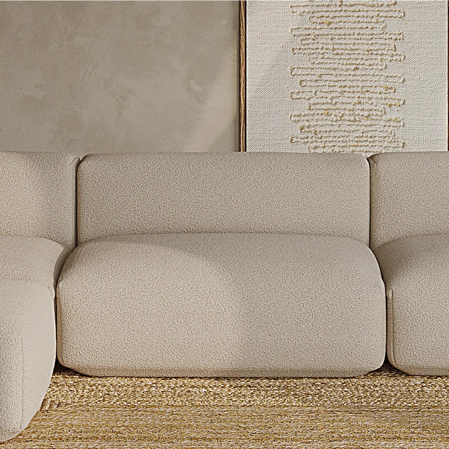 MOMO LOUNGER - BOUCLE OAT