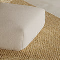 MOMO OTTOMAN - BOUCLE OAT