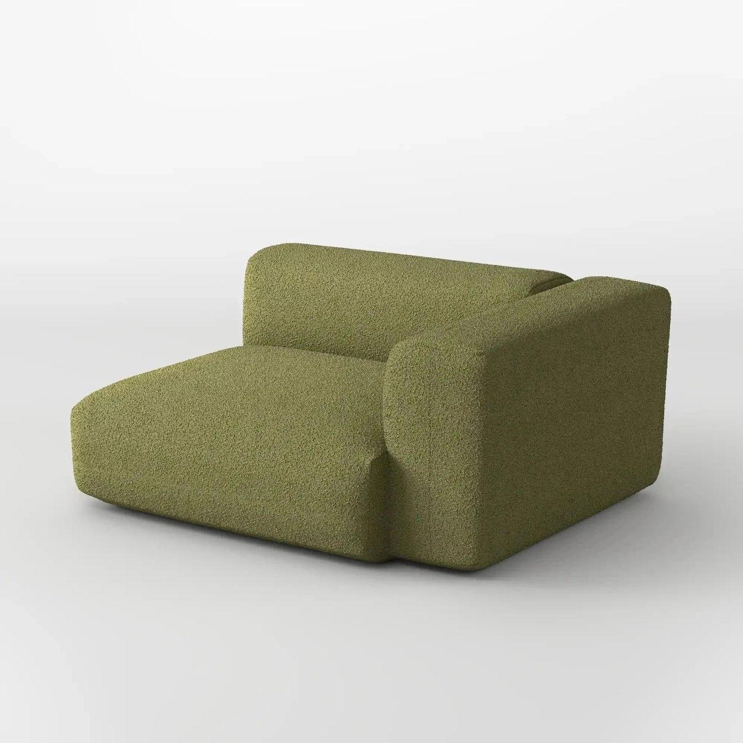 MOMO MODULAR SOFA CORNER LEFT - BOUCLE KKUSO