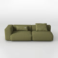 MOMO SET 4 - BOUCLE SOFT OLIVE