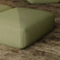 MOMO OTTOMAN - BOUCLE SOFT OLIVE