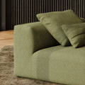 MOMO LOUNGER - BOUCLE SOFT OLIVE