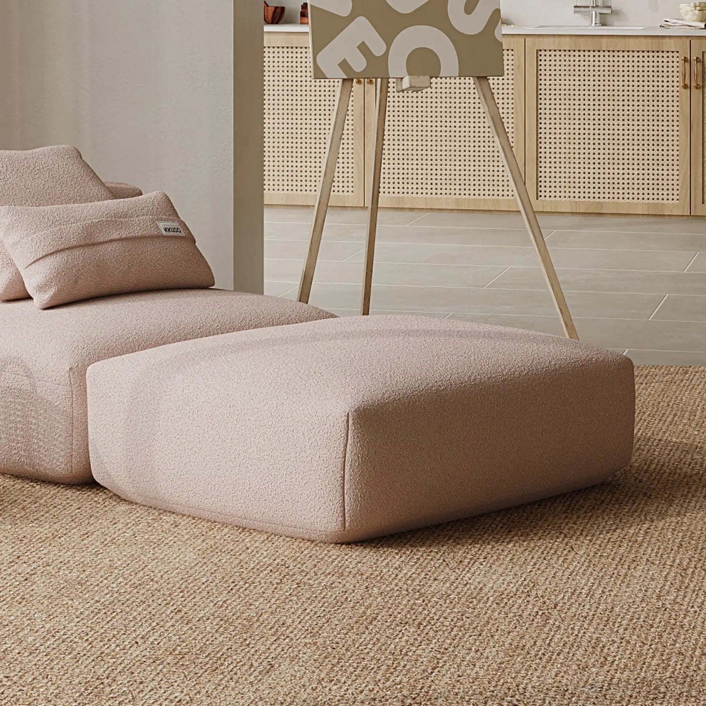 MOMO SET 7 - BOUCLE PEACH PINK