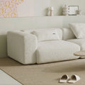 MOMO CORNER RIGHT - BOUCLE SNOW WHITE