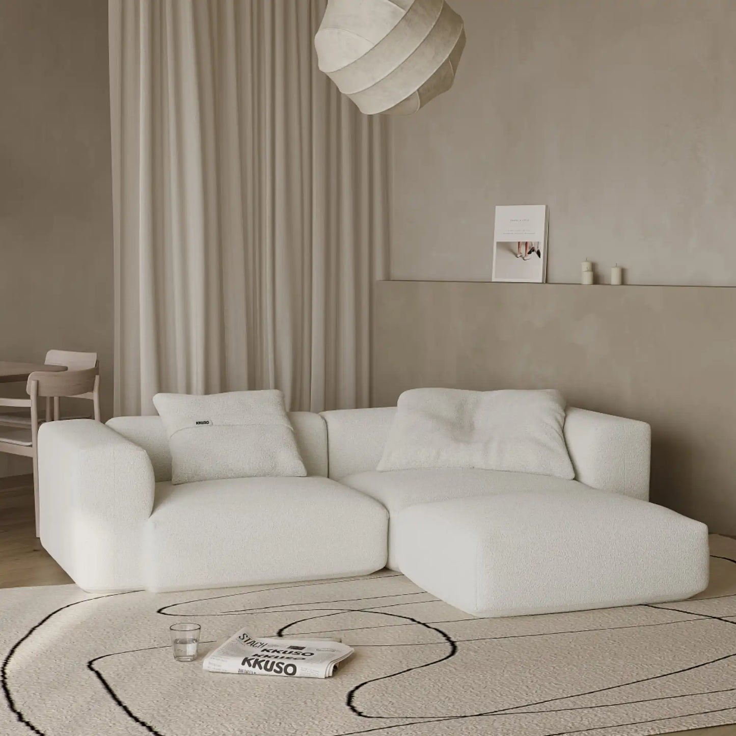 MOMO SET 1 - BOUCLE SNOW WHITE