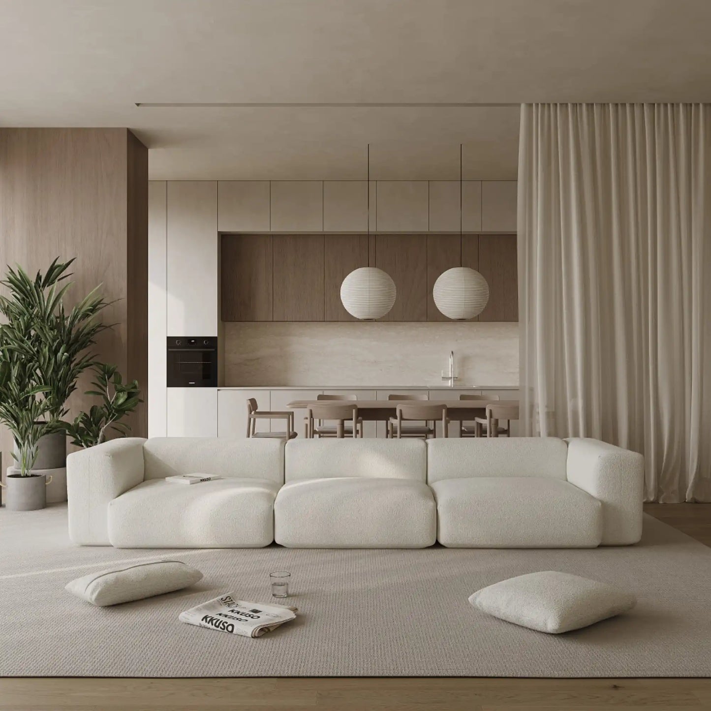 MOMO SET 6 - BOUCLE SNOW WHITE