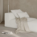 MOMO LOUNGER - BOUCLE SNOW WHITE