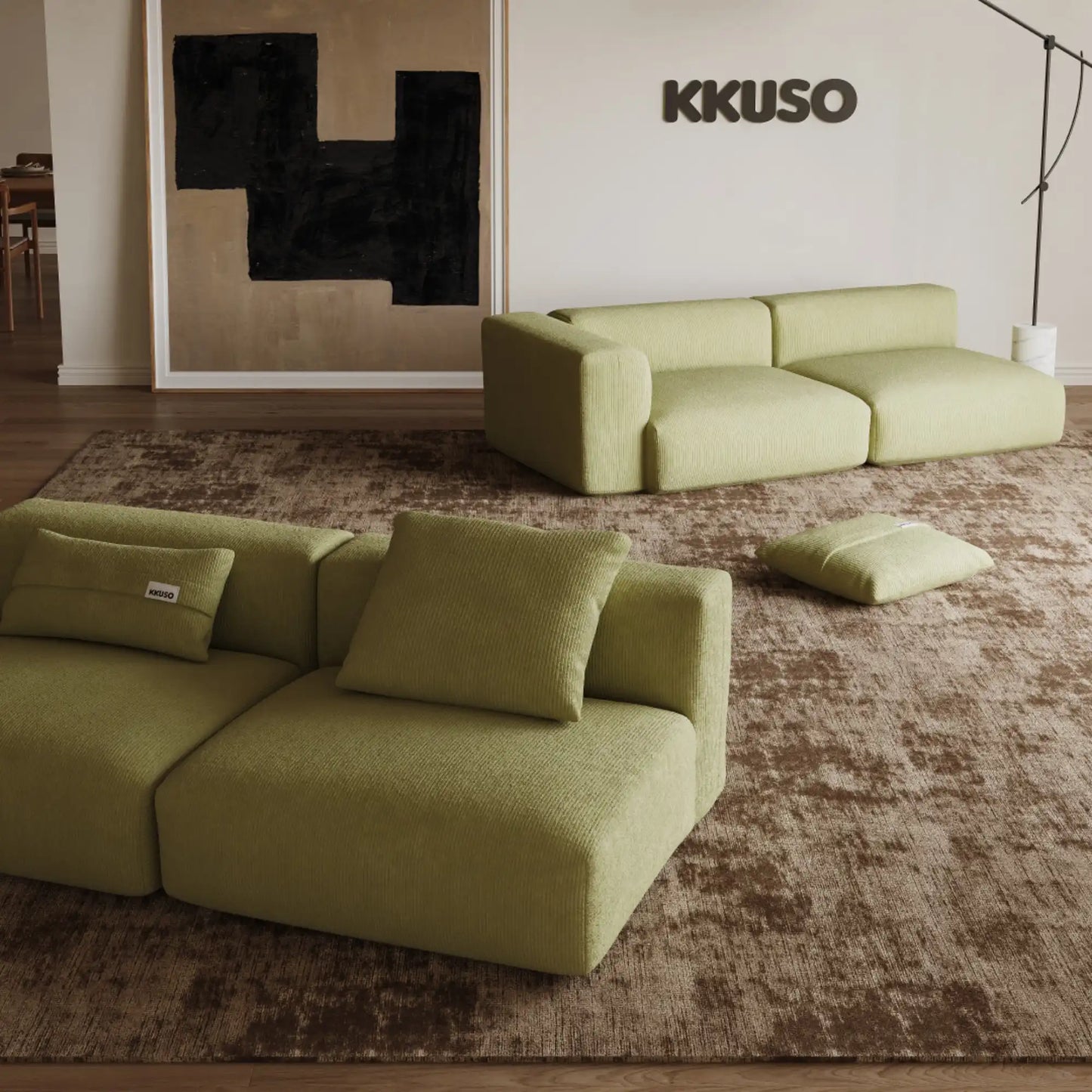 MOMO SET 3 - CORDUROY OLIVE MOSS