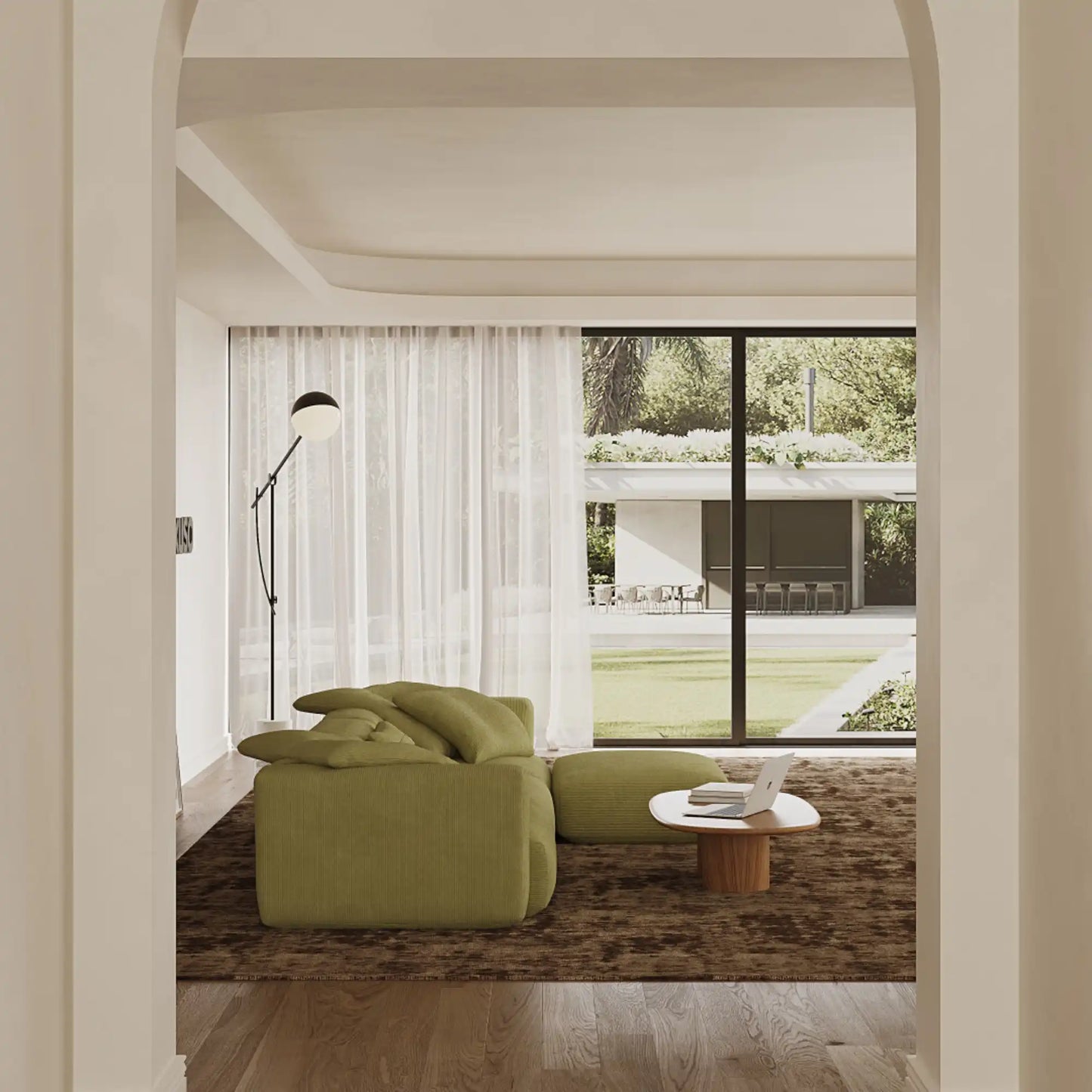 MOMO SET 6 - CORDUROY OLIVE MOSS