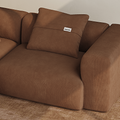 MOMO CORNER LEFT - CORDUROY COCOA BROWN