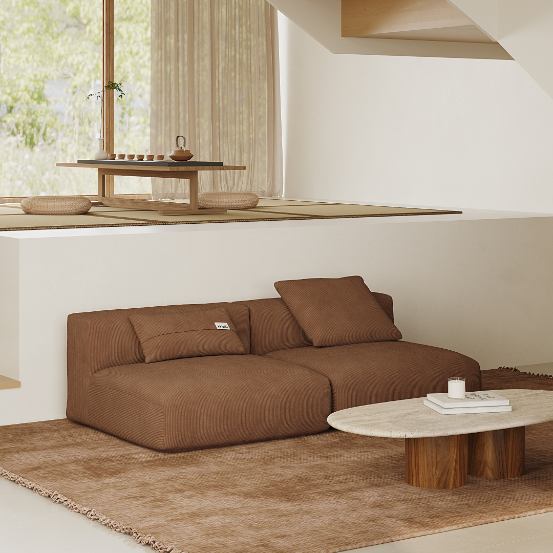 MOMO SET 3 - CORDUROY COCOA BROWN