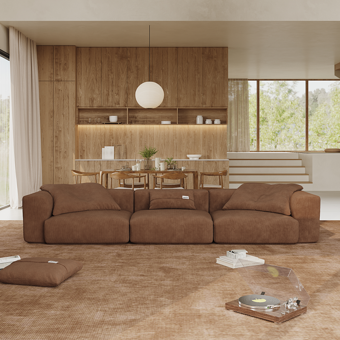 MOMO SET 5 - CORDUROY COCOA BROWN