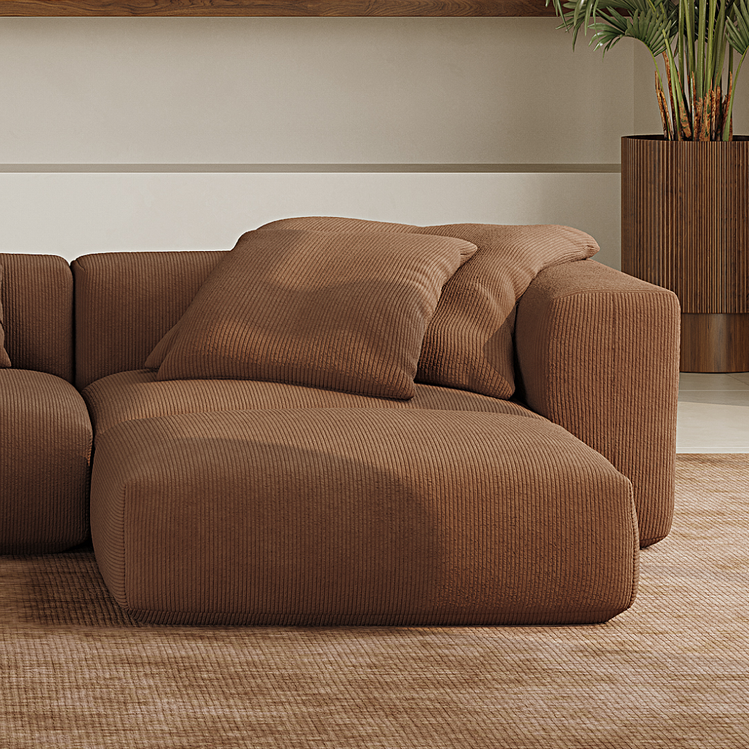 MOMO SET 6 - CORDUROY COCOA BROWN